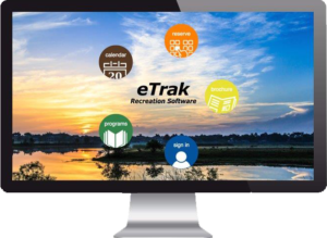 |eTrack software on a desktop